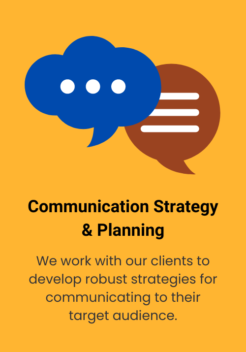 Communication Strategy & Planning.